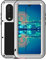 Hwota Huawei P30 Lite wasserdichte Schutzhülle, stoßfest, wasserdicht, staub-/schmutz-/schneefest, Aluminium-Metallhülle, strapazierfähig, grobs, Schutzhülle für Huawei P30 Lite (Silber)