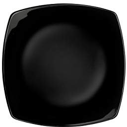 Bormioli Rocco BOR1316 Bormioli, Piatto Dessert Eclissi Nero, 17,6cm, Vetro