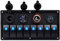 KAOLALI Panneau de Commutateur à Bascule à 8 Gangs Panneau Interrupteur 12V à Bascule Marine Tableau Electrique Bateau 12V/24V pour Bateau Camping Car Caravane Voiture