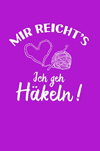 Häkeln: Ich geh Häkeln: Notizbuch / Notizheft für Crochet Crocheting A5 (6x9in) liniert mit Linien