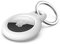 Belkin AirTag Hülle mit Schlüsselanhänger (Secure Holder Schutzhülle für Air Tag, Accessoire mit Kratzschutz) – Weiß