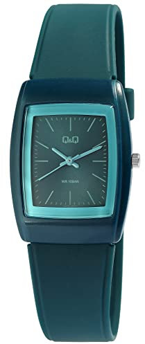 Q&Q Damen-Uhr Kunststoff Dornschließe 10 Bar Analog Quarz VP30J017Y