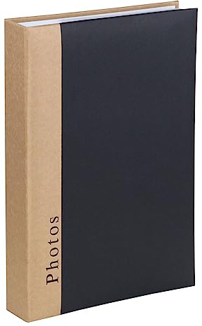 Ideal Chapter Einsteckalbum für 300 Fotos in 10x15 cm Foto Album mit Farbauswahl: Farbe: Schwarz