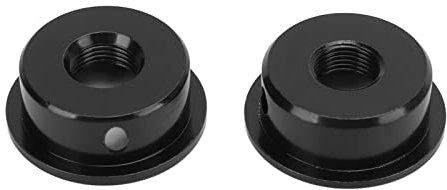 2Pcs Electric Guitar Jack Cover,Electric Guitar Jack Guitar Output Socket Plate Compatible with Telecaster Style Guitar (Black) Performance Accessory Musical Instrument Accessories