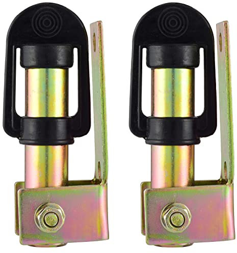 D-TECH Halterung rundumleuchte traktor mit Kabel,Messing Steckdose und Gummikappe,Universell Halter Rundumleuchte für alle Marken traktor,Aufsteckrohre Ø 24 mm,nach DIN 72591(2 Stück)