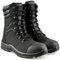 BWOLF HUMMER - Scarpe da lavoro invernali da uomo, resistenti all'acqua e all'olio, antiscivolo, con tecnologia Grip 4 x 4, Nero , 43 EU