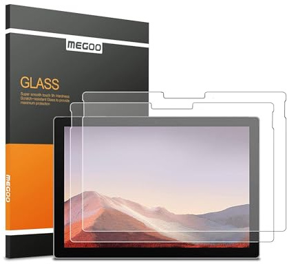 MEGOO [2 Stück] Matte Schutzfolie für Surface pro 7 Plus/Surface Pro 7/6/5/4/3(12.3 Zoll),Wie Papiergefühl/Blendfrei/Hohe Reaktion