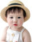 Luxylei Enfants bébé Paille tressé Seau Chapeau en Plein air été Respirant Soleil Chapeaux Mode Rond Chapeaux Casquettes pour Enfants garçons Filles