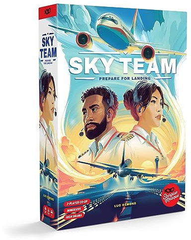Scorpion Masqué Sky Team, kooperatives Würfelspiel, ab 14 Jahren, für 2 Spieler, 20 Minuten