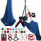 PRIORMAN Aerial Silks Set, Premium Ariel Yoga-Hängematte, 9 Yards Aerial Silk, Low-Stretch Stoff, Yoga Starter Kit für Zuhause, Aerial Rig für alle Schwierigkeitsstufen – alle Hardware enthalten