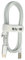 vhbw Câble USB-C vers MagSafe 1 Compatible avec Apple A1224, A1185, A1181, A1184 Ordinateur Portable - 175 cm, 100 W, PVC