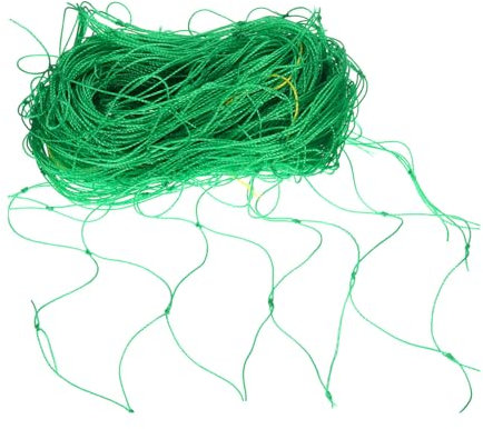 PATIKIL Garden Trellis Netting 6x16 Ft, 4x4 in 27 Strands Mesh Plant Growing Supporting Climbing Net for Flowers Fruits Vegetables, Green