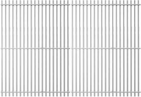 47,6 cm Edelstahl Grillrost für Weber Genesis II 300 und Genesis II LX 300 Series Gasgrills, Genesis ll LX E/S-340, Genesis ll S-310, Genesis ll 310/335, Ersatzteile für Weber 66095