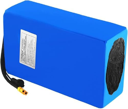 36V 15Ah 20Ah 25Ah 30Ah Fahrrad Lithium-Akku,Elektrofahrrad Akku 36V wasserdichter PVC-Akku für 200W 300W 400W 500W 750W 800W Motor Elektro-E-Bike mit Ladegerät 36V 25AH,XT60