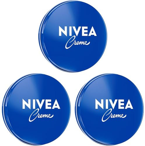 NIVEA Crème de soin universel, crème hydratante classique pour tous les types de peau, soin riche avec eucérite apparentée à la peau (30 ml) (Lot de 3)