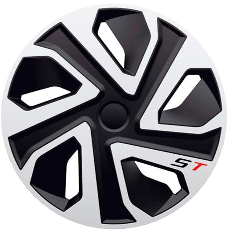 J-Tec Satz Radzierblenden ST 19-Zoll Silber/Schwarz