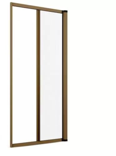 Zanzariera laterale, Kit riducibile su misura. Zanzariera per porta finestra (BRONZO, L:140 X H:250)