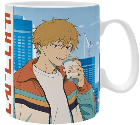 Chainsaw Man Denji & Pochita None Tasse multicolor