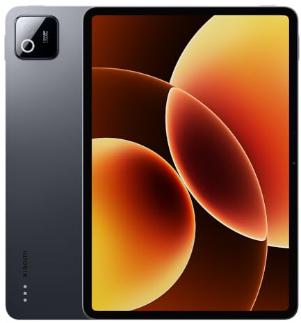 XIAOMI Pad 8, Tablet, 8+256 GB Snapdragon® 8s Gen 4 Mobile Platform Massive 9200 mAh (typ) Battery, 45 W Turbo Charging, WiFi Versione, Charger Included (Black)