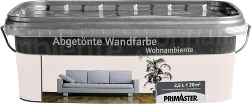 Primaster Wandfarbe Wohnambiente 2,5L Soft Rose Matt Innenfarbe Deckenfarbe