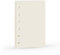 A7 Planner Inserts, Binder Refills for 6 Ring Spiral Notebook, Mini Blank Paper,6 Holes,for Portable planner, 45sheets/90 pages, 4.84 x 3.23'', Harphia