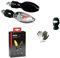 COMPATIBILE CON KTM 690 DUKE COPPIA DI FRECCE A LAMPADINA 10W 90079 LAMPA COLORE NERO OMOLOGATE PER MOTO VETRO BIANCO LUCE ARANCIO
