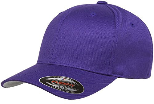 Flexfit Herren Athletic Baseball Fitted Cap Verschluss, Violett, S/M