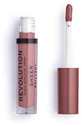 MakeUp Revolution, Schimmernde Lippen, Lipgloss, Ballerina 112 , 3.5ml