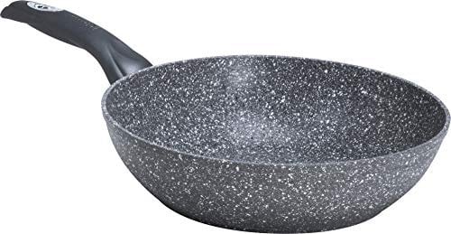 Aeternum, Black Pearl, Saltapasta Antiaderente, Adatto a Induzione, Diametro 28 cm, Alluminio, Nero