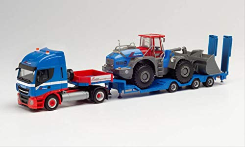 herpa 312851 Iveco Stralis NP Goldhofer Allrounder-Sattelzug mit Liebhe