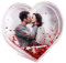 Herz & Heim® Schneekugel in Herz-Form mit Personalisierung eine schöne Geschenkidee zum Valentinstag (Ihr Foto)