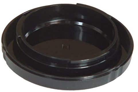 vhbw Gehäusedeckel kompatibel mit Nikon D50, D5000, D5100, D5200, D60, D600, D60x, D70, D7000, D70s Kamera, DSLR - Kunststoff, Schwarz