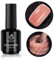 Beetles Glitter Gel Polish 15ml Pink Lady Nail Gel Soak Off LED Nail Lamp Flash Gel Nail Polish Rose Glitter Nail Art Manicure Salon DIY Home Solid Gel 0.5Oz