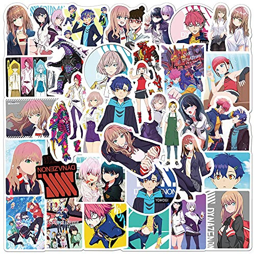 50 Pcs Anime SSSS.DYNAZENON Stickers for Laptop,Bumper,Skateboard,Water Bottles,Computer,Phone,Anime Sticker Pack for Kids/Teen