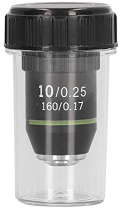 Obiettivo acromatico Obiettivo microscopio ad alta potenza 10X Interfaccia 20,2 mm Sostituzione oculare microscopio RMS standard