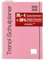 TimeTEX Trend-Schulplaner A5 Flamingo - Ringbuch mit Verschlußgummi - Schuljahr 2025-2026 - Lehrerkalender - Unterrichtsplaner - TimeTEX 10590