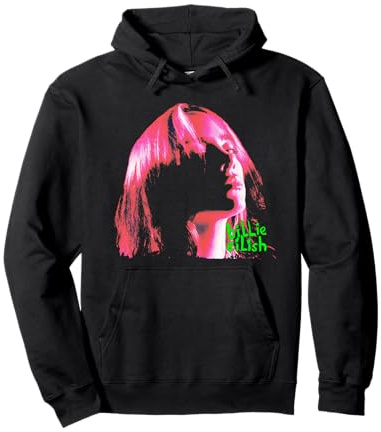 Offizielles Billie Eilish Foto Pullover Hoodie