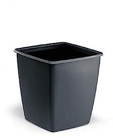 Durable OPTIMO Papierkorb 18l quadratisch anthrazit