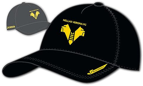 Joma Hellas Verona Basecap schwarz HVR Verona Fan Cap Fanartikel Kappe