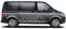 Finest Folia 2er Set XXL Auto Aufkleber Berge je 179x24cm Auto Bus Wohnmobil Wohnwagen Camper Kfz Zubehör Gebirge Sticker selbstklebend wasserfest KX086 (Motiv 04, Schwarz)