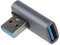 Mllepjdh Adaptador USB a USB 3.0 de 10 Gbps, USB hembra a USB A macho, convertidor para laptop, compatible con transferencia de datos de 10 Gbps, adaptador USB de 90 grados, cable USB C macho a