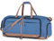 Lekesky Reisetasche für Damen, Übernachtungstasche, Wochenendtasche, Sporttasche, Turnbeutel mit Schuhfach, faltbare Reisetasche, blau, 80L, 80 l Seesack