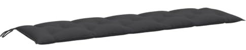 vidaXL Gartenbank-Auflage Melange Anthrazit 180x50x7 cm Stoff