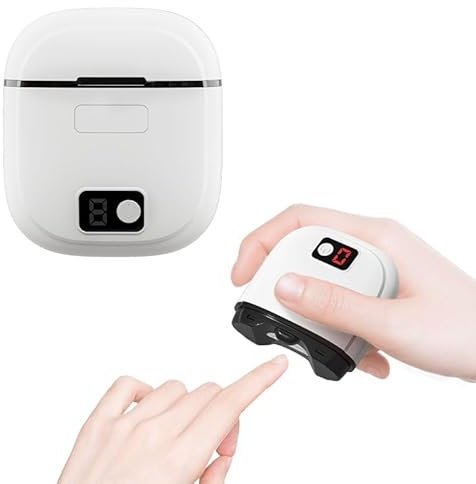 Elektrischer Nagelknipser, 3-in-1 automatisch schneidend und schleifend + Aufbewahrung von Nagelresten, elektrischer Nageltrimmer mit 3 Geschwindigkeiten
