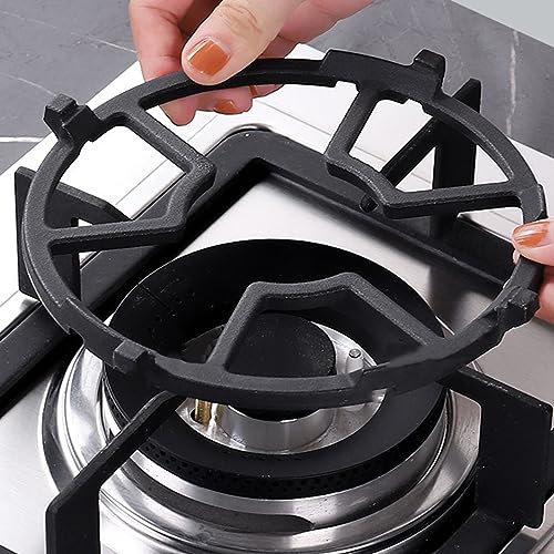 Gas Stove Iliary Rack Non-Slip Gas Holder for 4 or 5 Feet Gas Cooker, Stove Ate K Pot Holder, Stove Top Rack for Gas Cooktop