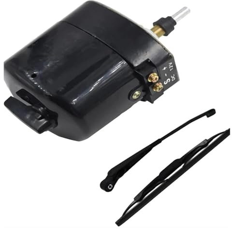Wischermotor Für Jeep Für Oldtimer Wischermotor Wischerarmteile Mit Wischerblatt Für Willys Traktoren Universal 12V Scheibenwischer Scheibenwischermotor