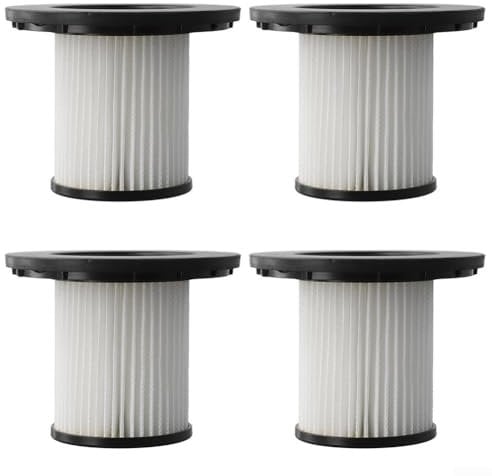 Sumsoctober Filter Replacement Part For Bosch 12040193 BKS711XXL Unlimited Series 7 Wet/Dry Vacuum Cleaner Set Of 1/2/4 For Pet Owners(4 PACK)
