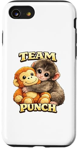 Team Punch The Monkey Case for iPhone SE (2020) / 7/8