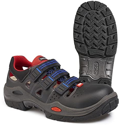 Jalas 3800R Respiro S1 Sicherheitsschuhe Sandalen mit Zehenschutzkappe Aluminium