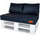 Mayaadi-Home Rückenkissen Indoor Outdoor MH-GD07 Jeans Dunkelblau 60x40x10-20cm